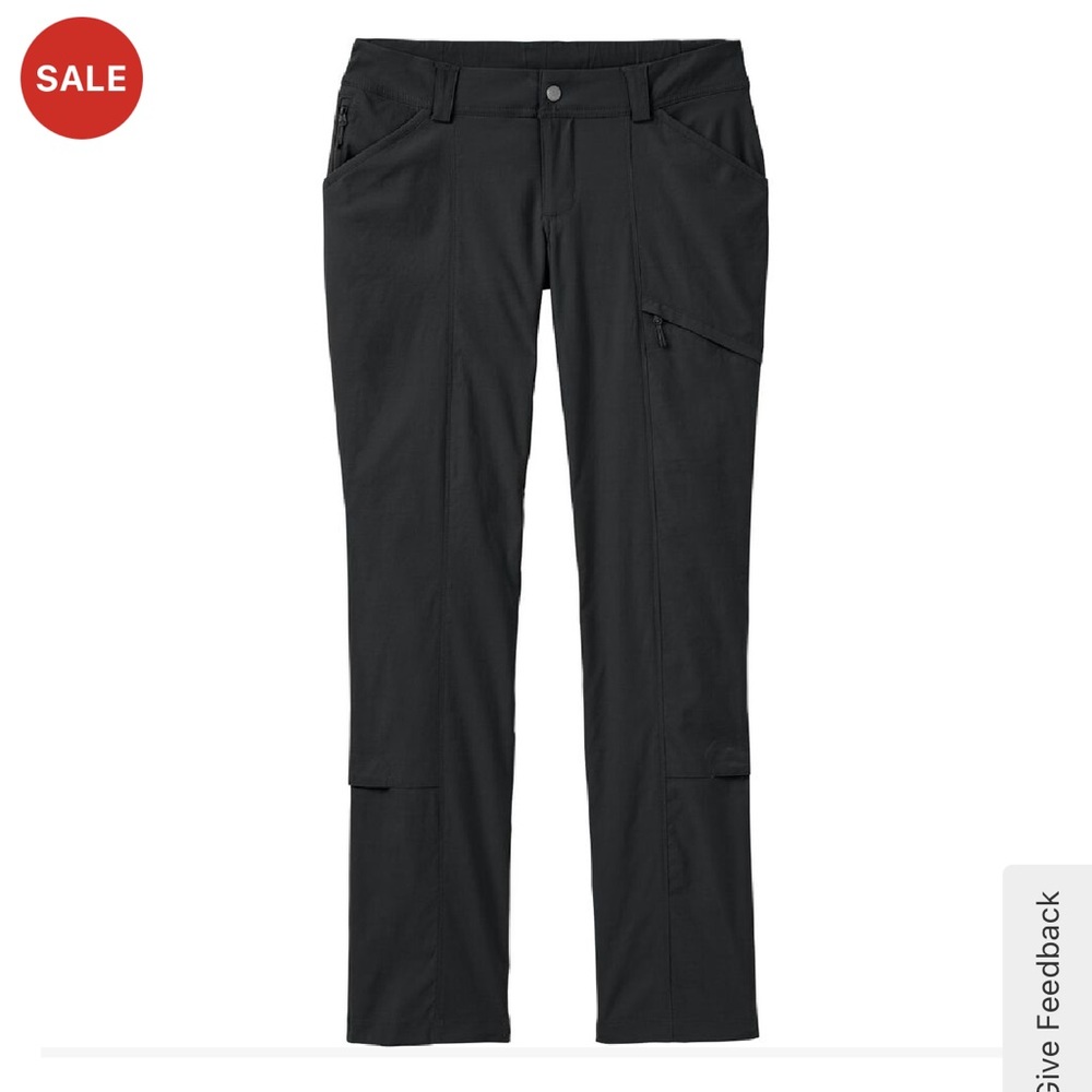 DULUTH Women's Dry on the Fly Improved Slim Leg Pants NEW size 14 29”